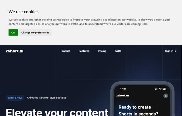 2short.ai ai-tool