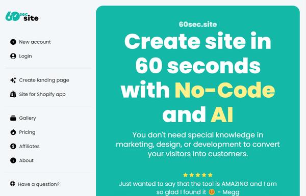 60sec.site ai-tool
