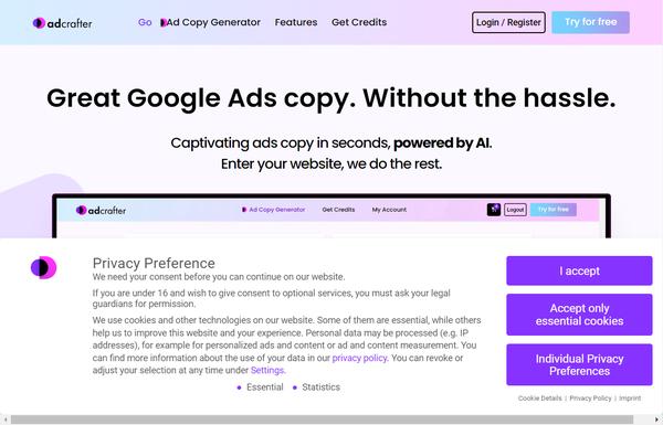 Adcrafter.ai ai-tool