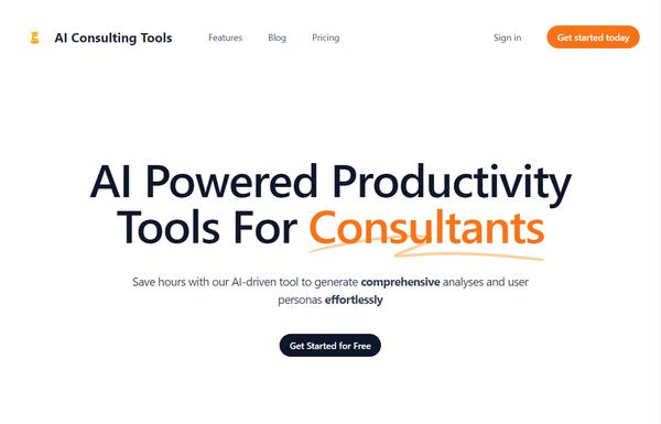 AI Consulting Tools ai-tool