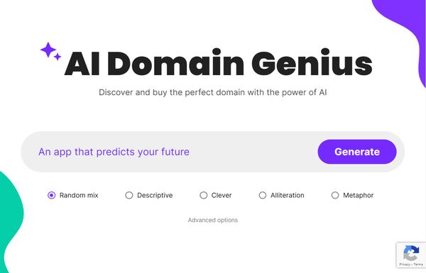 AI Domain Genius ai-tool