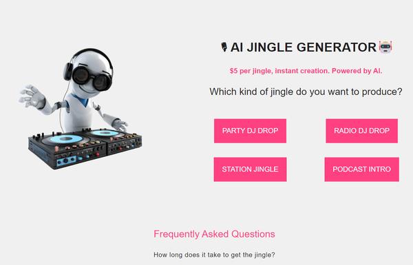 AI Jingle Generator ai-tool