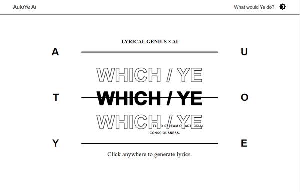 AI Kanye West ai-tool