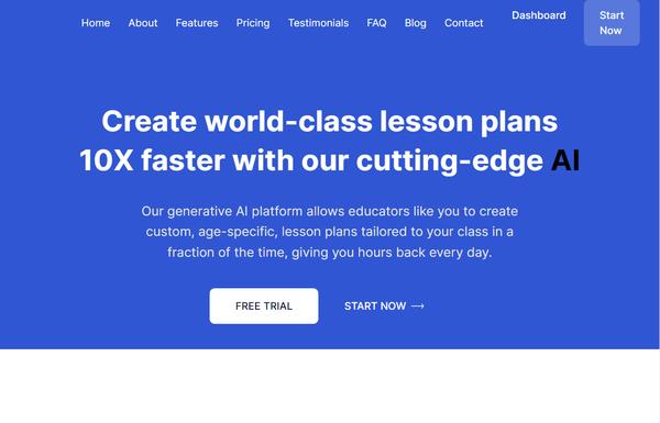 AI Lesson Plans ai-tool