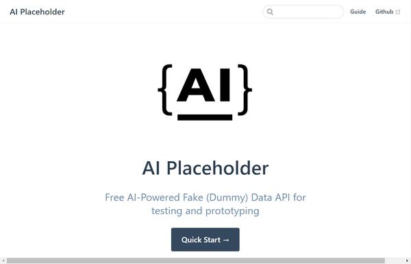 AI Placeholder ai-tool