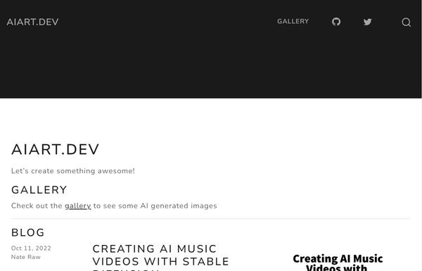 Aiart.dev ai-tool