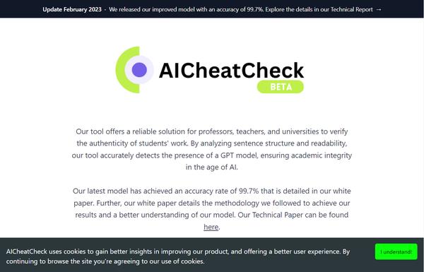 AICheatCheck ai-tool