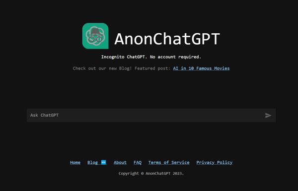 AnonChatGPT ai-tool