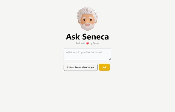 Ask Seneca ai-tool