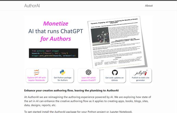 AuthorAI ai-tool