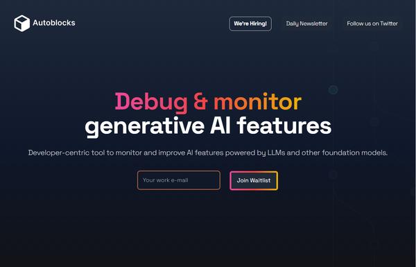 Autoblocks AI ai-tool