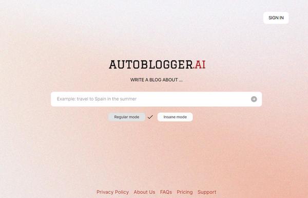 Autoblogger.ai ai-tool