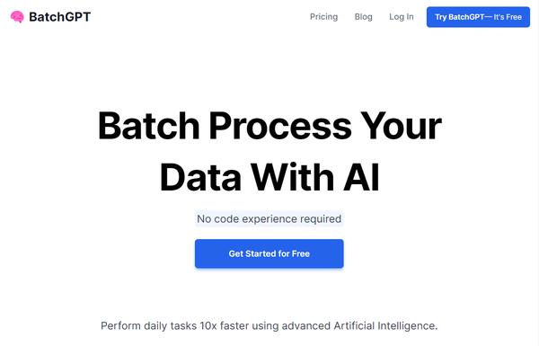 Batch GPT ai-tool