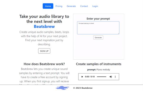 Beatsbrew ai-tool