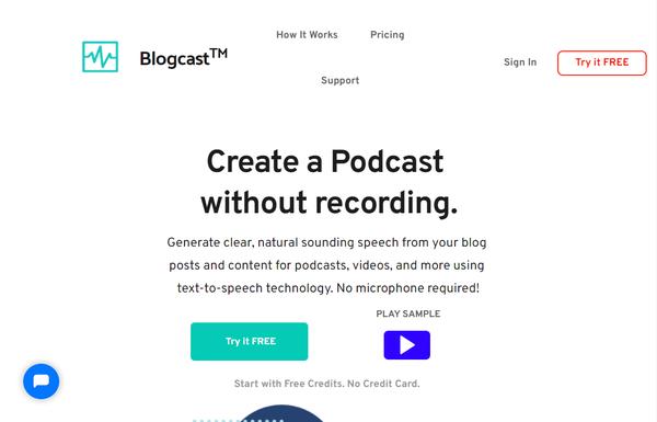 Blogcast™ ai-tool