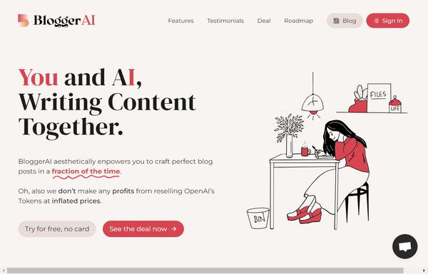 Blogger AI ai-tool