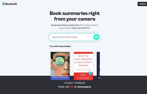 BooksAI ai-tool