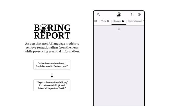 Boring Report ai-tool