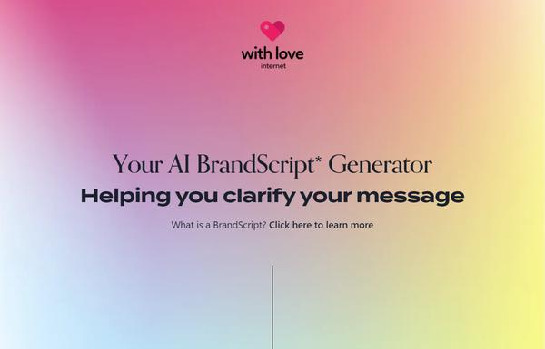 BrandScript Generator ai-tool