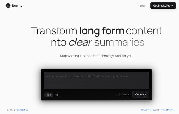 Brevity ai-tool