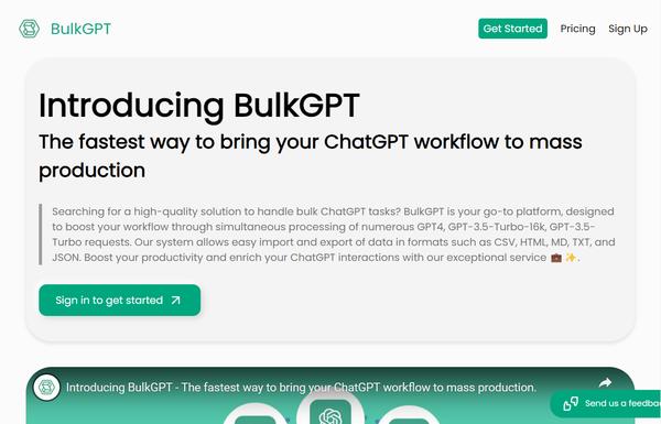 BulkGPT ai-tool
