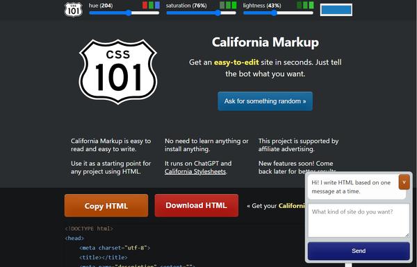 California Markup ai-tool