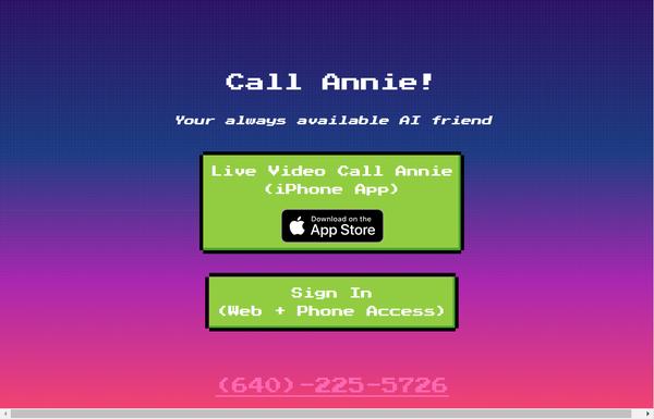 Call Annie ai-tool