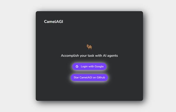 Camel AGI ai-tool