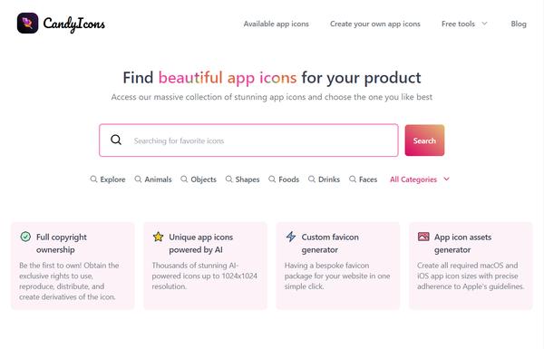 CandyIcons ai-tool