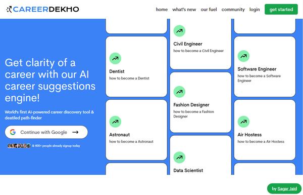 CareerDekho ai-tool