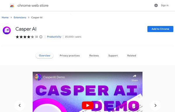 Casper AI ai-tool