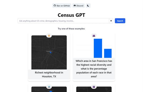 Census GPT ai-tool