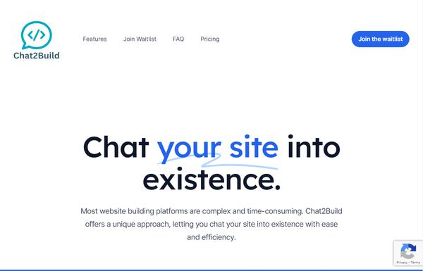 Chat2Build ai-tool