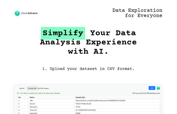 Chat2Stats ai-tool