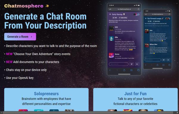 Chatmosphere ai-tool