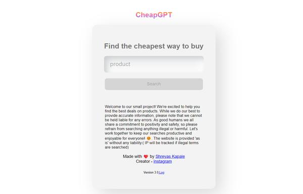 CheapGPT ai-tool