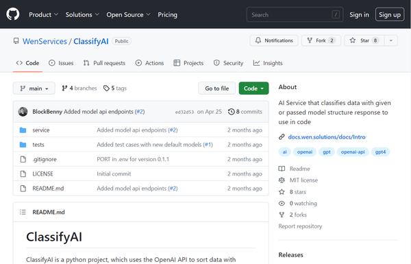 ClassifyAI ai-tool