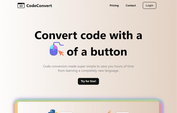 CodeConvert AI ai-tool