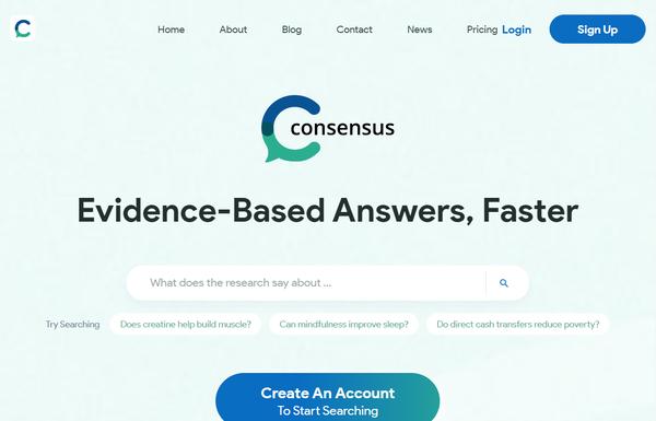 Consensus ai-tool