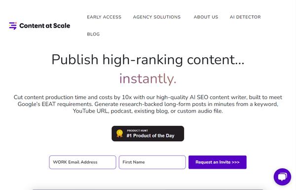 Content At Scale ai-tool