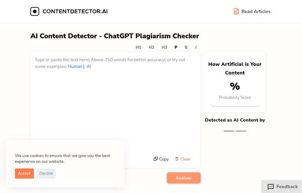 ContentDetector.AI ai-tool