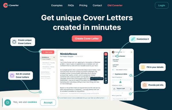 Coverler ai-tool