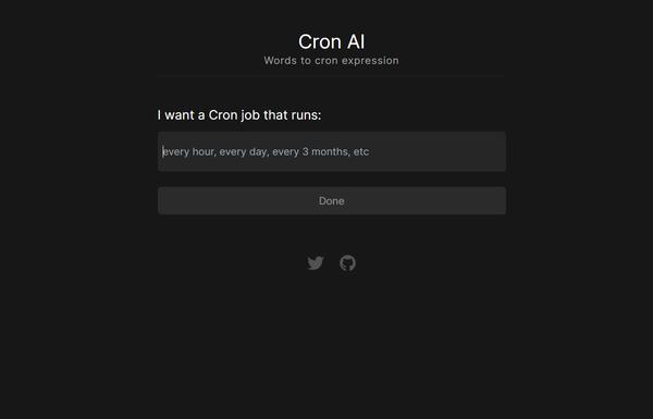 Cron AI ai-tool