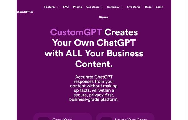 CustomGPT ai-tool