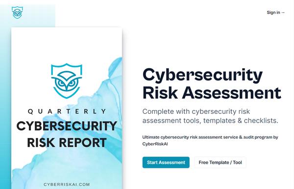 CyberRiskAI ai-tool