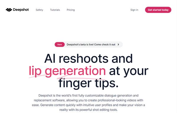 Deepshot AI ai-tool