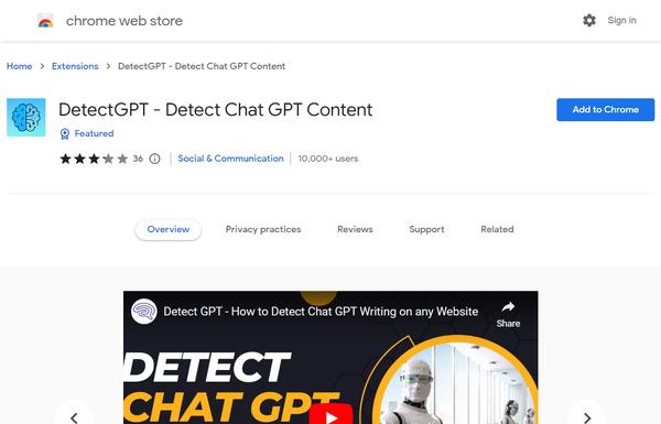 Detect GPT ai-tool