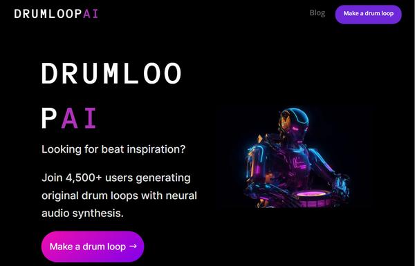 Drumloop AI ai-tool