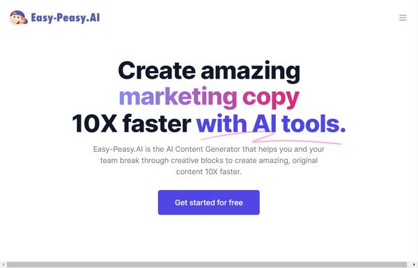 Easy-Peasy.AI ai-tool