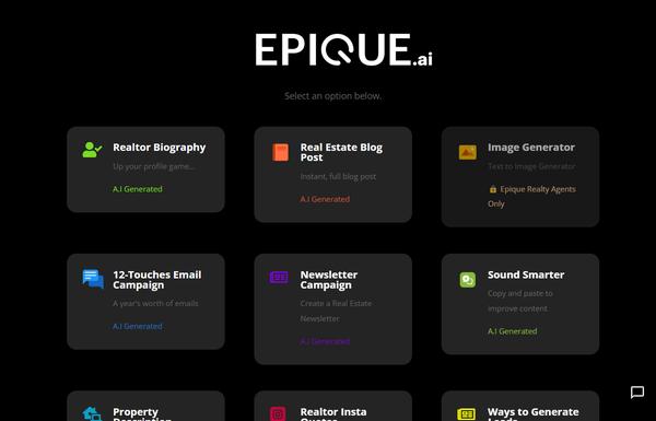 Epique AI ai-tool